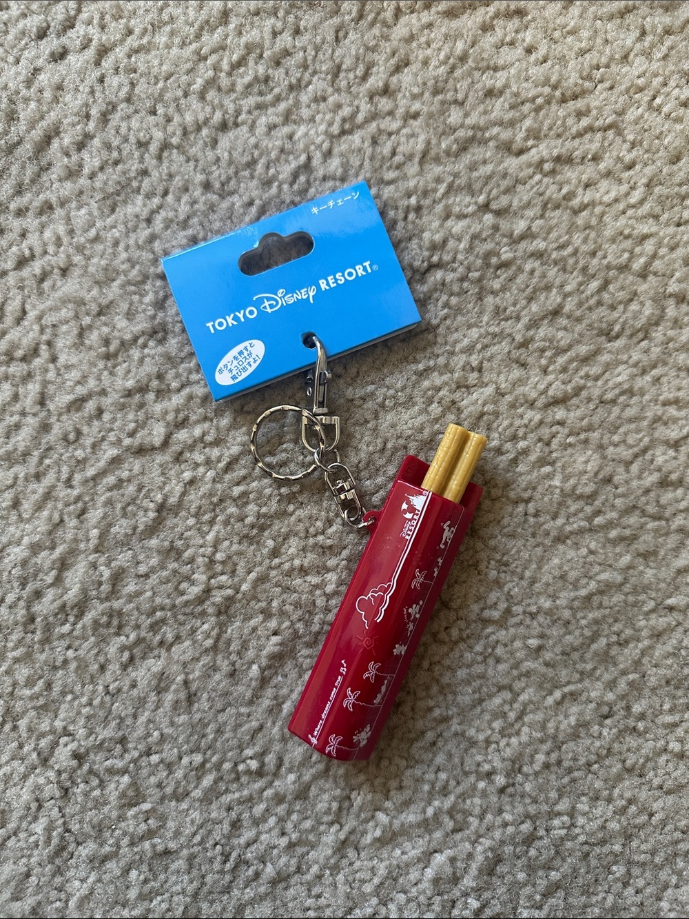 Disney Tokyo Resort Churro Keychain